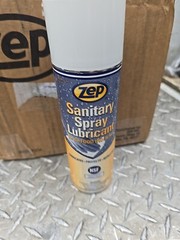 12 x Zep Sanitary Spray LUBRICANT for The Food Industry NSF, Repels Water