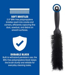 Sparta Flo-Pac Bench Brush Small Counter Broom Handle For Cleaning Smooth