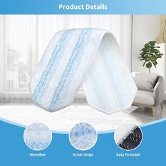 BYOFI 15 Pack 15 O-Cedar H2prO Mop Pads, 15 O-cedar H2pro Pads