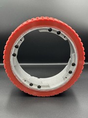 391259 Front Wheel for Tennant 6100, 7080, 7100, B10, EZ Rider, R14,T7, Nobles R