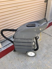 Portable Gray Canister Carpet Extractor Machine w/ Hose and Wand