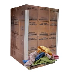 Color Terry Towel 100% Cotton Rags-600 lbs. 24×25 Boxes – Multipurpose Cleaning