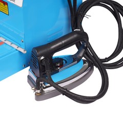 Commercial Electric Steam Iron with Boiler 110V For Dry Cleaner Curtain Blue