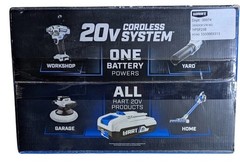 HART HPSP25B 20V Cordless Spot Cleaner Kit With 4Ah Battery and Charger