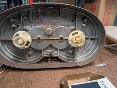 Vintage Hoover Floor Polisher Buffer Scrubber INCOMPLETE Missing Brush Works