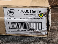 (QTY 3) Dial Professional 16626 4″x5.4″x11.2″ 1L Touch Free Dispenser – Slate