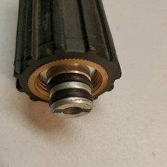 High-Pressure Water Hose 25′ ID 4/1″ WP 200bar Max 176 deg F Germany