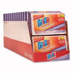 Brillo 21024 Estracell 4.5″ x 2.75″ Bathroom Sponge – Purple/White (12/CT) New