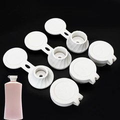 6pcs Bottle Emptying Kit Cap for Upside Down Dispenser Shampoo Lotion, 3…