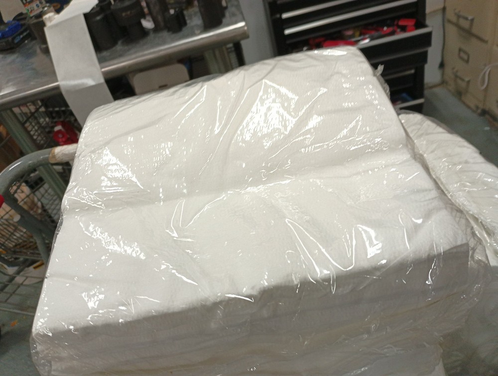2 Pack, CCP Industries Prematex Flat Wiping Cloth 10 X 10, 306-2lb-pb, 9107