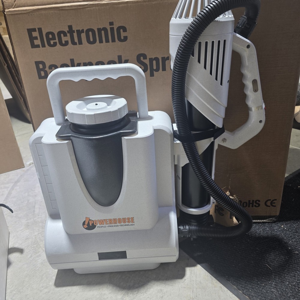 Powerhouse Backpack Electrostatic Sprayer Rechargeable