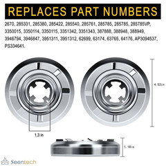 285785 Washer Clutch Kit by Seentech Compatible with Whirlpool, Kenmore…