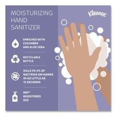 Kleenex 34604EA 1.5 oz Pump Bottle Hand Sanitizer – Unscented New