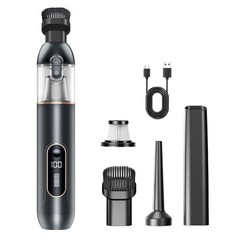 Handheld Vacuum Cordless, Car Vacuum Portable with 20000Pa Ultra-Strong Sucti…