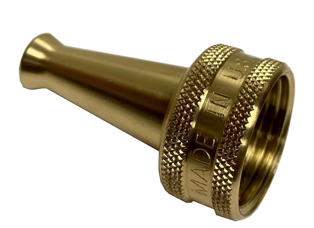 Brass High Pressure Jet Sweeper Hose Nozzle – Made in USA