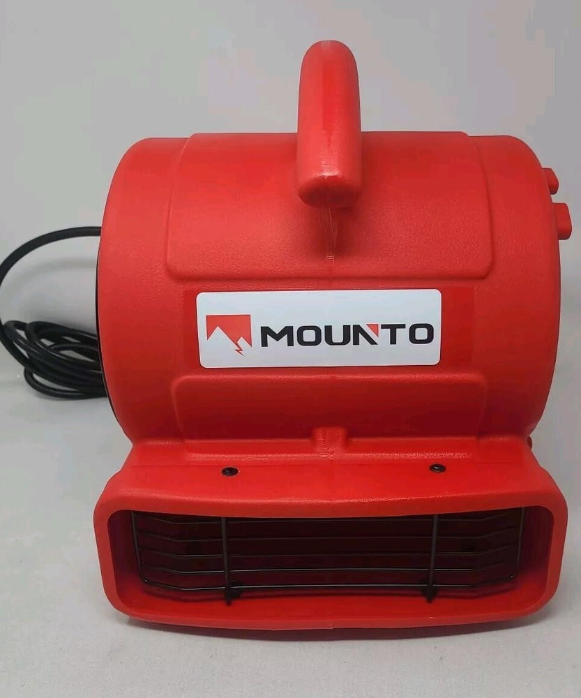 1/5hp Air Mover 800cfm Blower Fan Carpet Floor Drying Fan – 3-Speed Compact A…