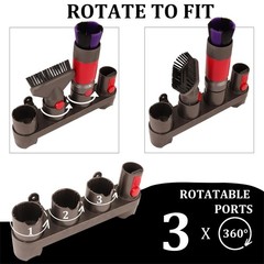 Fullclean Attachments 2.7 inches (D) x 18 (W) x 3.5 (H), Gray