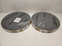 16″ Twister Orang Cleaning Concrete Floor Pads Floor Scrubber Diamond pads 4 pcs
