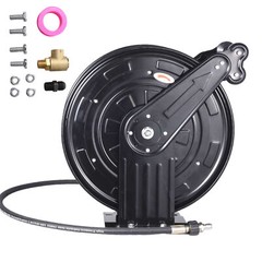 Heavy Duty Power Washer Jet Wash High Pressure Hose Reel (15 Metre X 3/8″ Hose)-