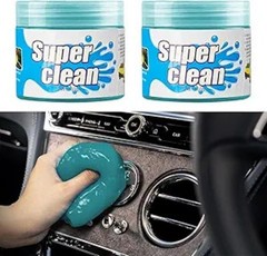 Universal Car Cleaning Gel Putty, 2PCS Blue Detailing Tool for Automotive, Keybo