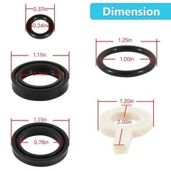 Seal Kit Direct Replacement 30623 For CAT Pump 30 31 34 35 310 340#