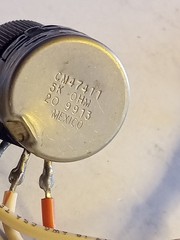 Tennant 1520 Industrial Carpet Extractor Potentiometer Switch