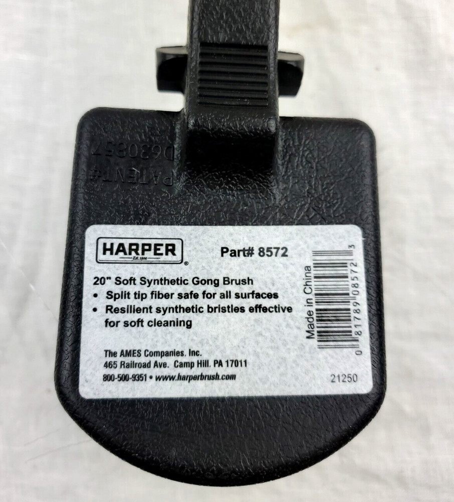 Harper 8572 Long Handle 21 in. Soft Bristle Brush