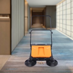 26″ Area Floor Push Sweeper Large Commercial Industrial Floor Clean Tool Outdoor