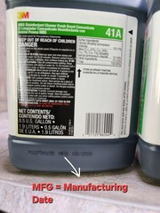 2pc 3M™ MBS Disinfectant Cleaner Fresh Scent Liquid Concentrate 41A, 0.5 Gal