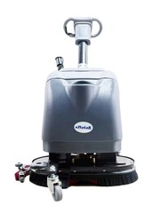 Walk Behind 9+9″Brush Floor Cleaning Machine Portable Upgrade Scrubber EM-255 SL
