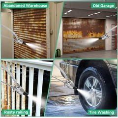 Tool Daily Pressure Washer Sandblasting Kit, Wet Sand 16.14 inch, Transparent