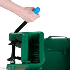 Industrial Lavex Janitorial Green 36 Quart Mop Bucket & Wringer Combo + $5 bonus