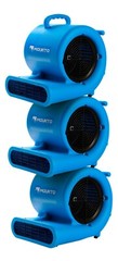 MOUNTO Water Damage Restoration Pack 48xAir Mover 4xAir Scrubber 8xDehumidifier