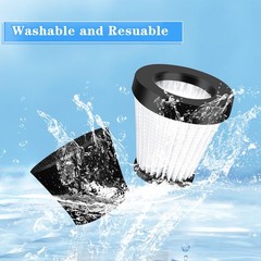 Leadaybetter 4 Pack Replacement Filter for Dirt Devil Scorpion Handheld…