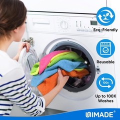Microfiber Cleaning Cloth, 20 Pack Reusable Microfiber Towels for Cars L