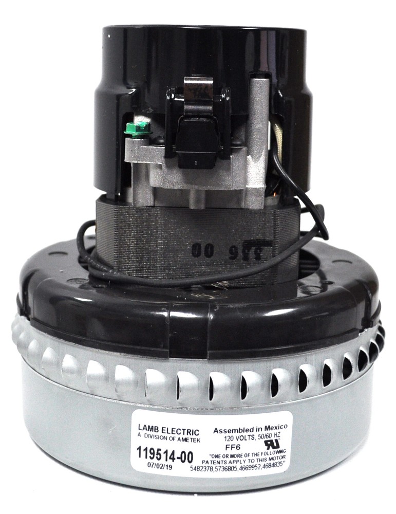 1 Ametek Part 119514-00 Bypass Motor B B 2 Stage Peripheral Discharge Lamb