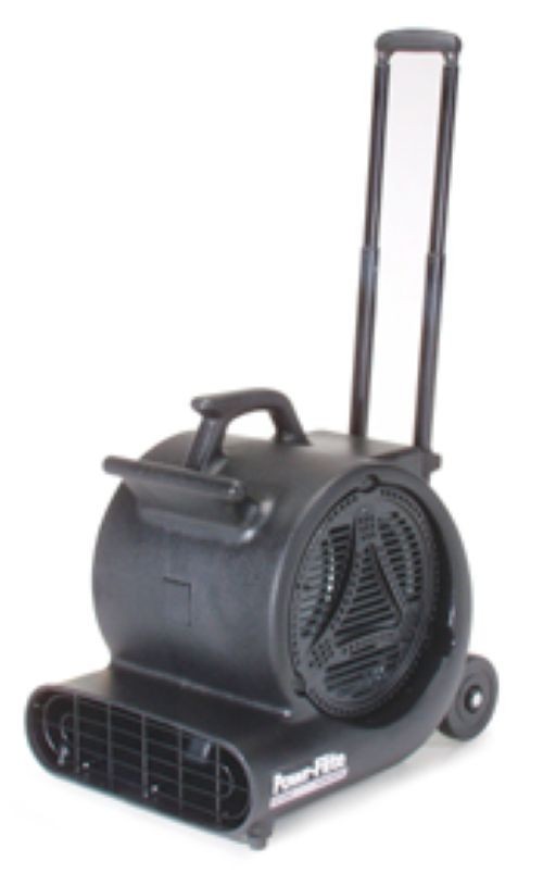 Powr Flite PD 750DX 3/4 HP Floor Carpet Dryer w/handle & wheels blower