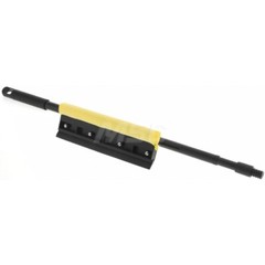 PRO SOURCE 2-in-1 Window Squeegee: Sponge & Rubber Blade, Telescoping Handle