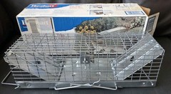 Havahart 1025 Small 2-Door Live Animal Cage Trap Squirrel Chipmunk Rat w/ Box