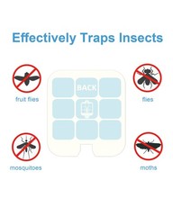 40 Pack Refill Glue Cards Compatible with Safer Home SH502 and Dynatrap White