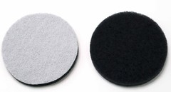 10pc Drill Brush Replacement Scour Pads Gray 4″ Round for Power Scrubber Driver