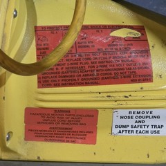 NSS Model M-1 “Pig” commercial heavy-duty canister vacuum cleaner