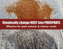 Professional Rust Converter & Primer – USA Made, Includes Sprayer, Stops Rust