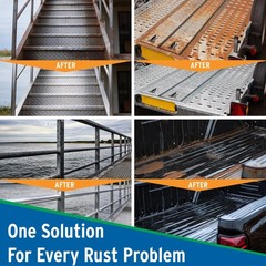 Rust Converter & Metal Primer WaterBased Rust Repair, 1 Quart 2Pack