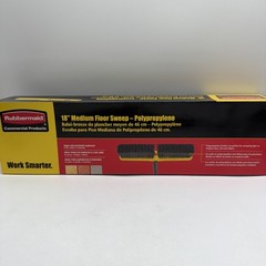 Rubbermaid 18″ Super Sweeper Heavy Duty Floor Brush 2 Pack