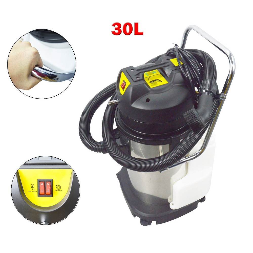 Hotel Carpet Cleaning Machine 3 in 1 Floor Cleaner Washing Sprayer 30L 110V