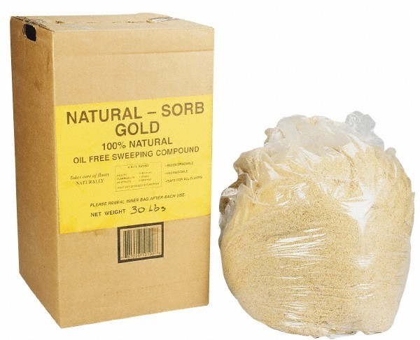 PRO-SOURCE 30 Lbs. Natural Gold Sweeping Compound Floor Use on Asphalt, Linol…