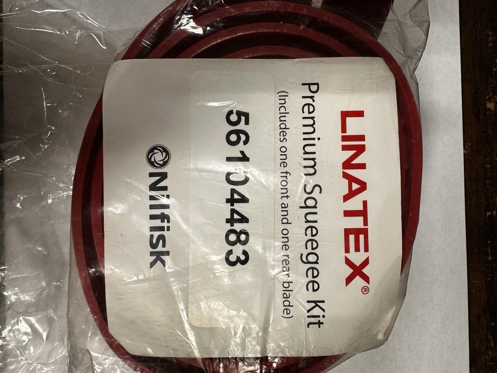 Linatex 56104483 Squeegee Blade Kit for Advance SC1500 Automatic Floor Scrubber