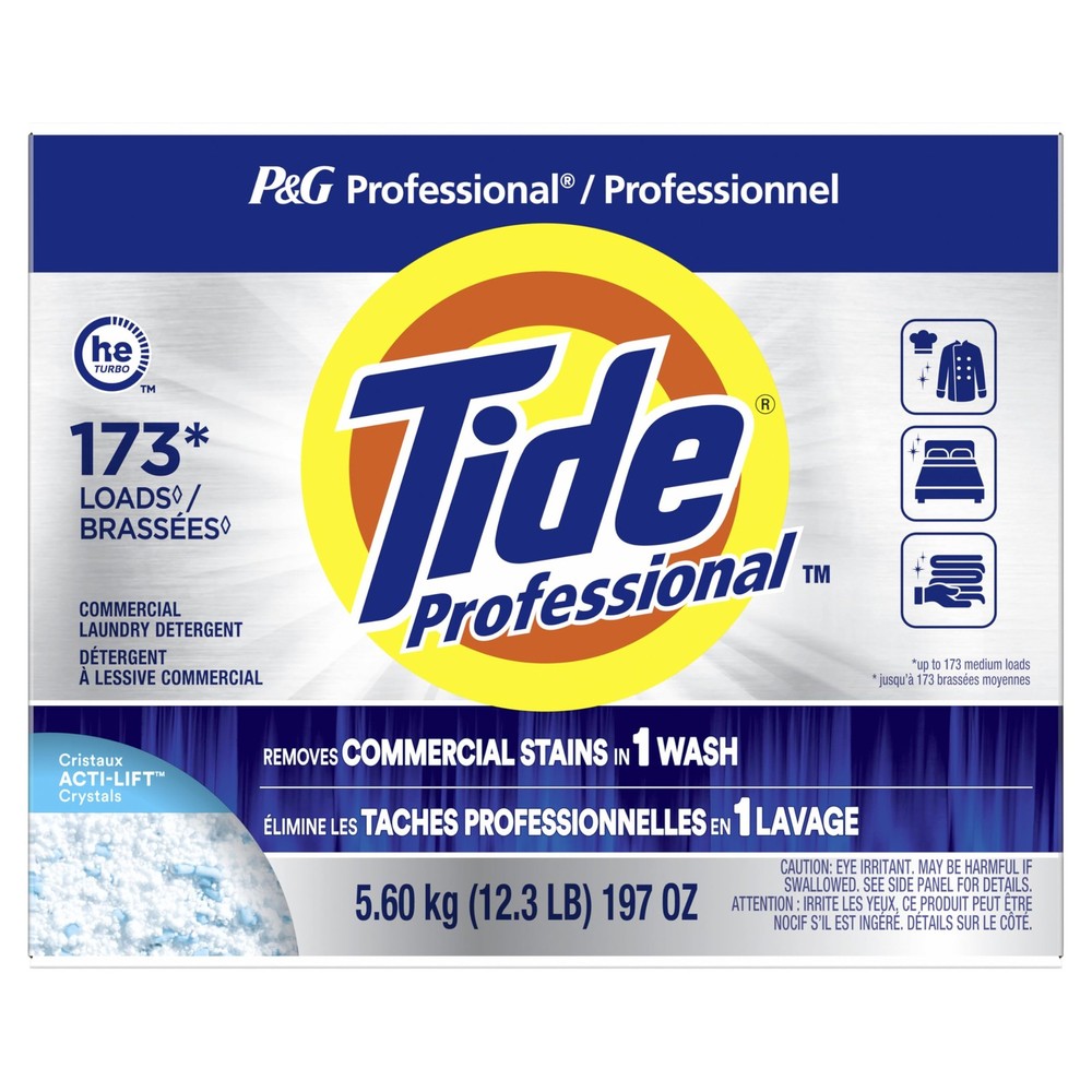 P&G Professional Tide Commercial Powder Laundry 197 Ounce (Pack of 1)
