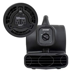 Mini Centrifugal Air Mover Blower 138W 600 CFM Restoration Janitorial Home Use